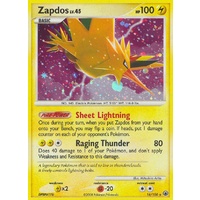 Zapdos 14/100 DP Majestic Dawn Holo Rare Pokemon Card NEAR MINT TCG