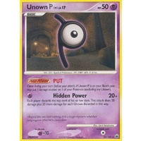Unown P 33/100 DP Majestic Dawn Rare Pokemon Card NEAR MINT TCG