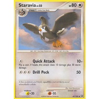 Staravia 47/100 DP Majestic Dawn Uncommon Pokemon Card NEAR MINT TCG