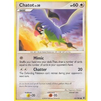 Chatot 55/100 DP Majestic Dawn Common Pokemon Card NEAR MINT TCG
