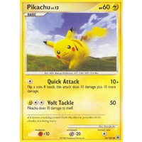 Pikachu 70/100 DP Majestic Dawn Common Pokemon Card NEAR MINT TCG