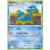 Shellos East Sea 73/100 DP Majestic Dawn Common Pokemon Card NEAR MINT TCG