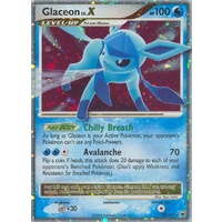 Glaceon Lv. X 98/100 DP Majestic Dawn Holo Ultra Rare Pokemon Card NEAR MINT TCG