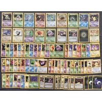 Team Rocket 1st Edition Complete Set Pokemon Cards Near Mint Condition