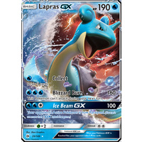 Lapras GX 35/149 SM Base Set Holo Ultra Rare Pokemon Card NEAR MINT TCG