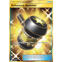 Enhanced Hammer 162/145 SM Guardians Rising Full Secret Rare Holo Pokemon Card