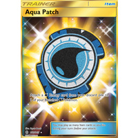 Aqua Patch 161/145 SM Guardians Rising Full Art Secret Rare Holo Pokemon Card