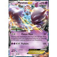 Mewtwo EX 61/162 XY Breakthrough Ultra Rare Holo Pokemon Card MINT TCG