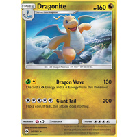 Dragonite 96/149 SM Base Set Holo Rare Pokemon Card NEAR MINT TCG