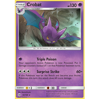 Crobat 56/149 SM Base Set Rare Holo Pokemon Card MINT TCG