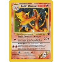 Blaine's Charizard 2/132 Gym Challenge Holo Pokemon Card Singles mint go bw xy TCG