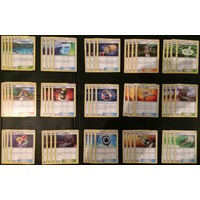 Sun and Moon Guardians Rising Complete Trainer PLAYSET 4 of each Pokemon Card