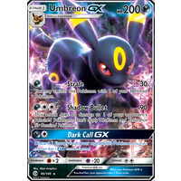 Umbreon GX 80/149 SM Base Set Holo Ultra Rare Pokemon Card NEAR MINT TCG
