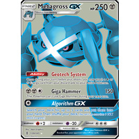 Metagross GX 139/145 SM Guardians Rising Full Art Ultra Rare Holo Pokemon Card
