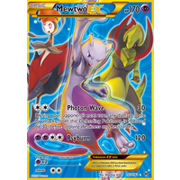 Mewtwo EX 163/162 XY Breakthrough Secret Rare Full Art Holo Pokemon Card MINT