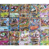 Pokemon Cards 1 Mega EX+4 EX(no duplicates)Mega Charizard? Mewtwo? Groudon?
