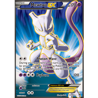 Mewtwo EX 157/162 XY Breakthrough Ultra Rare Full Art Holo Pokemon Card MINT