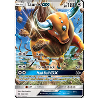 Tauros GX 100/149 SM Base Set Holo Ultra Rare Pokemon Card NEAR MINT TCG