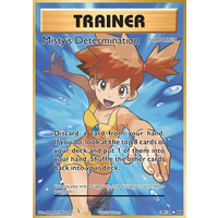 Misty's Determination 108/108 XY Evolutions Holo Full Art Ultra Rare Pokemon Card NEAR MINT TCG