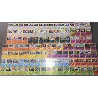 Pokemon Sun and Moon Burning Shadows Complete REVERSE HOLO + normal set MINT TCG