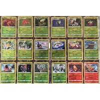 Pokemon SWSH3 DARKNESS ABLAZE Complete REVERSE HOLO and Normal Base Set