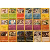 Pokemon SWSW2 REBEL CLASH Complete Common/Uncommon/Rare/Holo Rare Set