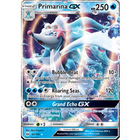 Primarina GX 42/149 SM Base Set Holo Ultra Rare Pokemon Card NEAR MINT TCG