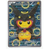 Poncho Wearing Pikachu Rayquaza 231/XY-P Japanese Pokemon PROMO TCG MINT card