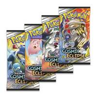 4x Cosmic Eclipse Booster Packs Pokemon Cards TCG 1 of each artwork
