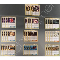 Sun and Moon Crimson Invasion Complete Trainer PLAYSET 4 of each Pokemon Card