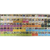 Pokemon SM Crimson Invasion Complete Common/Uncommon/Rare Set MINT TCG