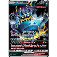 Guzzlord GX 63/111 SM Crimson Invasion Ultra Rare Holo Pokemon Card MINT BEAST
