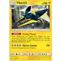 Vikavolt 52/149 SM Base Set Holo Rare Pokemon Card NEAR MINT TCG