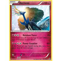 Xerneas 107/162 XY Breakthrough Rare Holo Pokemon Card MINT TCG