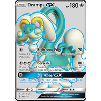 Drampa GX 142/145 SM Guardians Rising Full Art Ultra Rare Holo Pokemon Card