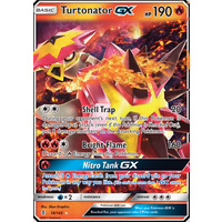 Turtonator GX 18/145 SM Guardians Rising Ultra Rare Pokemon Card MINT TCG