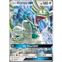 Drampa GX 115/145 SM Guardians Rising Ultra Rare Pokemon Card MINT TCG