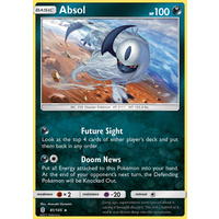 Absol 81/145 SM Guardians Rising Rare Holo Pokemon Card MINT TCG
