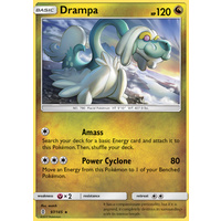 Drampa 97/145 SM Guardians Rising Rare Holo Pokemon Card MINT TCG