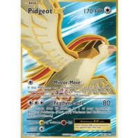 Pidgeot EX 104/108 XY Evolutions Holo Full Art Ultra Rare Pokemon Card NEAR MINT TCG