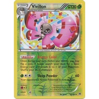 Vivillon 15/162 XY Breakthrough Reverse Holo Rare Pokemon Card MINT TCG