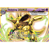 Nidoking Break 46/108 XY Evolutions Holo Rare Pokemon Card NEAR MINT TCG