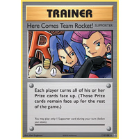 Here Comes Team Rocket 113/108 XY Evolutions Secret Rare Pokemon Card MINT TCG
