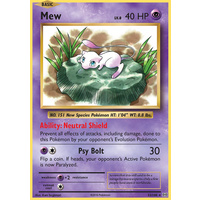 Mew 53/108 XY Evolutions Holo Rare Pokemon Card NEAR MINT TCG