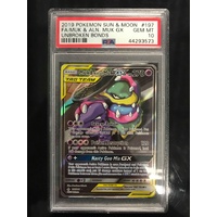 POKEMON CARD PSA 10 MUK ALOLAN MUK GX FULL ART 197 UNBROKEN BONDS