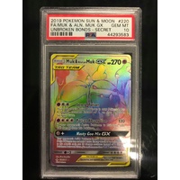 POKEMON CARD PSA 10 MUK ALOLAN MUK GX HYPER RARE UNBROKEN BONDS