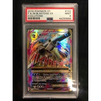 POKEMON CARD PSA 9 MEGA BLASTOISE EX FULL ART EVOLUTIONS