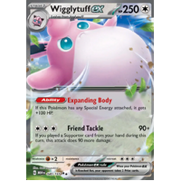 Wigglytuff EX 040/165 SV 151 Holo Ultra Rare Pokemon Card NEAR MINT TCG