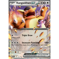 Kangaskhan EX 115/165 SV 151 Holo Ultra Rare Pokemon Card NEAR MINT TCG