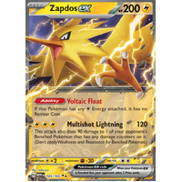Zapdos EX 145/165 SV 151 Holo Ultra Rare Pokemon Card NEAR MINT TCG